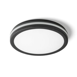RENDL SONO 30 přisazené svítidlo černá plast 230V LED 30W IP65 3000K/4000K/6000K R14298