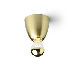 RENDL REACH stropní svítidlo česaná mosaz 230V E27 11W R14385