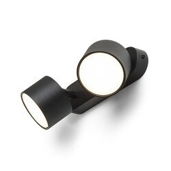 RENDL PIXEL II přisazené svítidlo černá 230V GX53 2x7W R14405