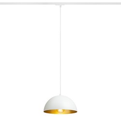 RENDL GLADYS 30 svítidlo pro jednookr. lištu bílá/zlatá 230V E27 15W R14503