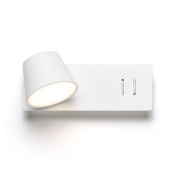 RENDL AMADEUS LED bodové světlo, k posteli bílá R14521
