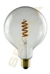 Segula 50665 LED soft koule 125 spirála čirá E27 6 W (27 W) 280 Lm 1.900 K