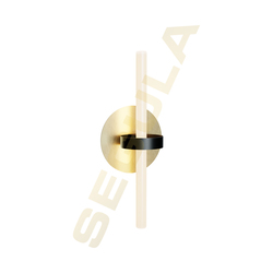 Segula 50961 nástěnné svítidlo Equator kov černá-zlatá - S14d