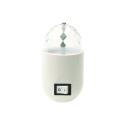 ACA LED mini DISCO koule do zásuvky 3W RGB bílá 230V IP20 SF79LED