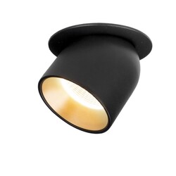 SLC vestavné LED svítidlo Design Cup 10 W 220-240 V 3000 K stmívatelné 36° Ra90 černé