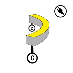 SLC napájení pro LED pásek NeonFlex 230V Side-Bend Mono C