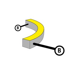 SLC napájení pro NeonFlex 24V Side-Bend Mono B
