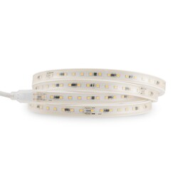 SLC LED pásek 230V 8W/m 850lm/m 3000K Ra80 stmívatelný IP65 50m