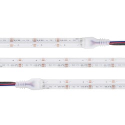 SLC LED pásek COB barevný 18W/m 810lm/m RGBW-3000K Ra90 24V IP67 5m