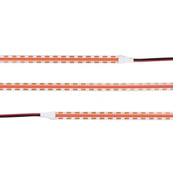 SLC LED pásek COB barevný 12W/m 180lm/m červená 24V IP20 5m