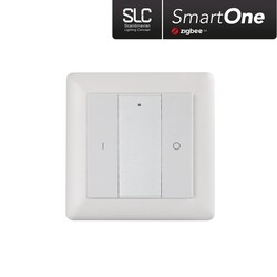 SLC SmartOne Zigbee 1CH nástěnný panel IP20 bílý