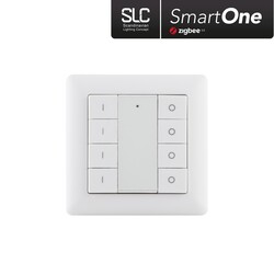 SLC SmartOne Zigbee 4CH nástěnný panel IP20 bílý