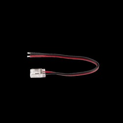 SLC napájecí kabel pro LED pásek COB s 15 cm kabelem IP20 2pin 8mm PCB 2x
