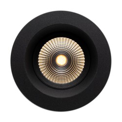 SLC vestavné LED svítidlo OneSoft 8 W 220-240 V 2700 K DALI stmívatelné IP54 36° Ra90 černé