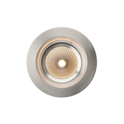 SLC vestavné LED svítidlo OneSoft 8 W 220-240 V 2700 K DALI stmívatelné IP54 36° Ra90 hliník