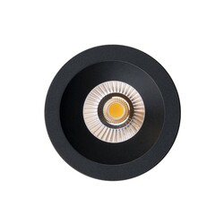 SLC vestavné LED svítidlo OnePro Soft 12 W 4000 K 220-240 V stmívatelné IP44 40° Ra90 černé