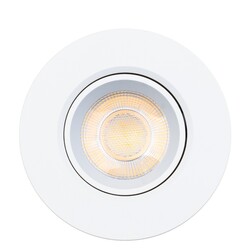SLC vestavné LED svítidlo LuxOne 6 W 220-240 V 3000 K IP44 stmívatelné 36° Ra90 bílé
