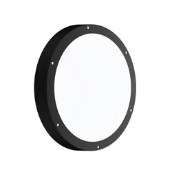 SLC venkovní nástěnné LED svítidlo Dio černé 1760/1900/1890 lm 2700/3200/4000K DALI IP65 opál