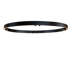 SLC LED závěsné svítidlo Ring up/down/8x spotů černé 8300lm 2700K Ra80 Zigbee IP20 +RGBW