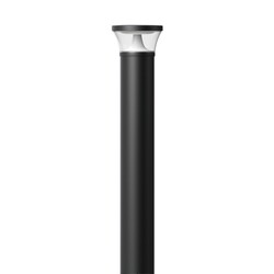 SLC LED venkovní sloupkové svítidlo Faro 975mm Bollard černé 2323lm 2700/3200/4000K Ra80 nastavitelná intenzita IP66 360