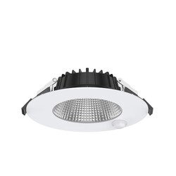 SLC vestavné LED svítidlo Shift pr.160-170 mm bílé 1900lm 3000/4000K Ra80 pohybový senzor PIR IP54 UGR19