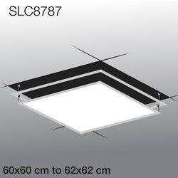 SLC rozšiřující rám pro LED panely