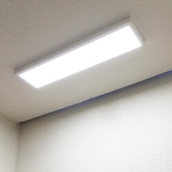 SLC rám pro přisazenou montáž LED panelu Think bílý 1200x300 70mm