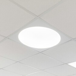 SLC Think 600x600 kruhový rám pro LED panel bílý