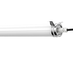 SLC LED průmyslové svítidlo Lava pr.84 bílé 7500lm 4000K Ra80 IP69K UGR19