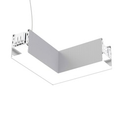 SLC LED svítidlo Click rohová spojka pravá vč. napájení bílá 1200-1300lm 3000K/4000K Ra90 DALI IP20