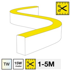 LED pásek SLC NEON FLEX SIDE TW 2400-6500K 15W 366LM 1-5M IP67