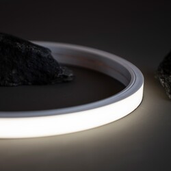 SLC LED pásek Neon Flex 230V Top 1-50m 8W/m 440lm/m 3000K Ra80 stmívatelný IP65 50m