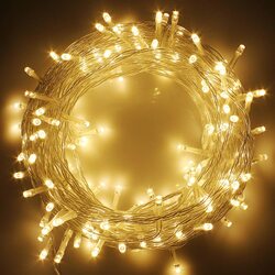 LED světelný řetěz vnitřní FLASH - 18m, teple bílá, 150+30F diod, transparentní kabel