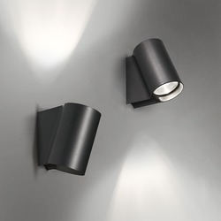Artemide nástěnné svítidlo Oblique Wall 23 W 3000K antracit