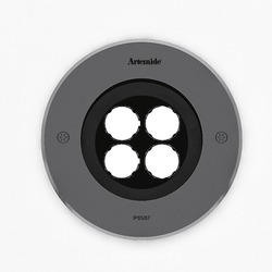 Artemide vestavné LED svítidlo Ego 150 Round 8 W 3000K 9° IP65/67