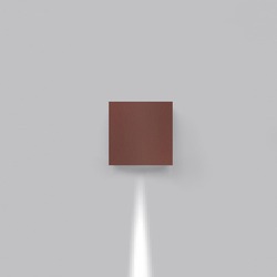 Artemide venkovní nástěnné svítidlo Effetto 14 Square 4,5 W 220-240 V 3000K úzký paprsek rez