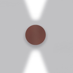 Artemide venkovní nástěnné svítidlo Effetto Round 7 W 220-240 V 3000K Rust