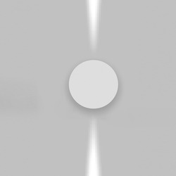 Artemide venkovní nástěnné svítidlo Effetto Round 2 úzké paprsky 7 W 3000K