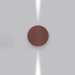 Artemide venkovní nástěnné svítidlo Effetto Round 2 narrow beams 7 W 220-240 V 3000K rez