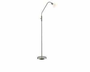 WOFI ACTION Stojací lampa NOIS 1x LED 5 W matný nikl WO 307101640000