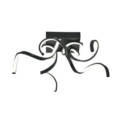 ZUMALINE 20031CL-BK STELO stropní svítidlo černá