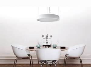 ECO-DESIGN Závěsné svítidlo GABY 60Z LED 59.2W 220-240V 6968lm 3000K, imitace betonu, barva olovo(šedá)+černá patina VÝPRODEJ VZORKU
