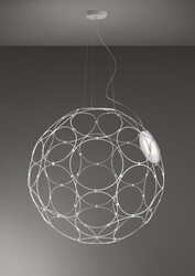 FABBIAN Závěsné svítidlo GIRO 67cm LED 17W 1850lm 3000K bílé VÝPRODEJ VZORKU