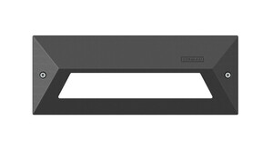 LIGMAN Zápustné svítidlo do stěny LEGEND 4 3000K 11W 343lm IP65 černé VÝPRODEJ VZORKU