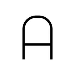 Artemide Alphabet of Light - velké písmeno A 1201A00A