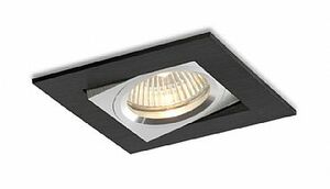 BPM Vestavné svítidlo Aluminio Negro, černá, 1x50W, 230V 161 3002GU