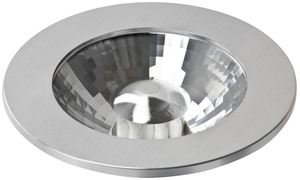 BPM Vestavné svítidlo Aluminio Plata IP65, kart.hliník 9LEDx3W, 230V 4760 3023LED.D40.3K