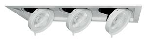 CENTURY SVÍTIDLO LED REGIA ZAPUŠTĚNÉ VÝKLOPNÉ 3MODULY 497 mm 45W 3000K Ra95 3690Lm 38d DIMM IP20 CEN FSMD3-450330