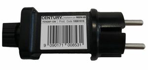 CENTURY LED FIESTA DRIVER pro žárovkové řetězy 230VAC12W IP44 CEN FSTADAP-12W
