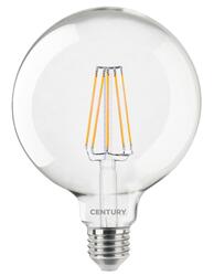 CENTURY LED FILAMENT GLOBE 125mm ČIRÁ 10W E27 2700K 1521Lm 360d 125x174mm IP20